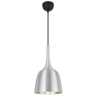 Telbix Polk 20cm Pendant Light Aluminium