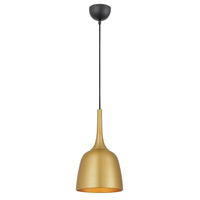 Telbix Polk 20cm Pendant Light Gold