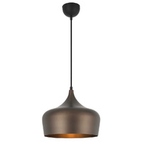Telbix Polk 30cm Pendant Light Bronze