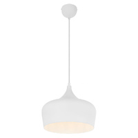 Telbix Polk 30cm Pendant Light White