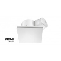 Ventair Airbus 300 Square Exhaust Fan White
