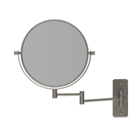 Ablaze R16SMBN 1&5X Magnification Brushed Nickel Mirror