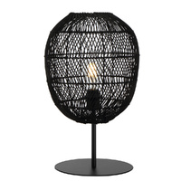 Telbix Rana 30cm Table Lamp Black