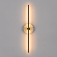 Telbix Rimini Wall Light Beige Travertine and Vintage Brass