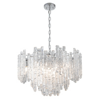 Cougar Riviera 10 Light Pendant Chrome