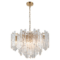 Cougar Riviera 10 Light Pendant Gold