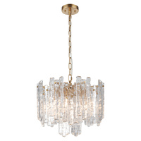 Cougar Riviera 5 Light Pendant Gold