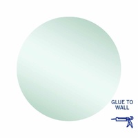 Thermogroup Ablaze Rio 700mm Round Glue-to-Wall Polished Edge Mirror
