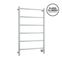 Thermorail S62SCPR Spartan Eight Straight Round Ladder Heated Towel Rail