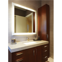 Thermogroup Ablaze S900C 900 x 900mm Square Cool White LED Backlit Mirror with Demister