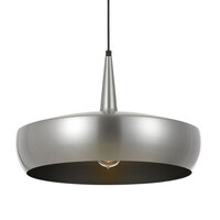Telbix Sabra 45cm Pendant Light Nickel and Silver