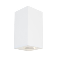 Cougar Saco 2 Light Exterior Wall Light White