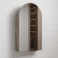 Aulic Canterbury Oval Shaving Cabinet Max Timber 500mm