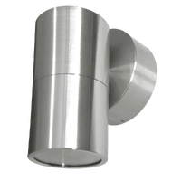 SAL Bondi Down Wall Light Stainless Steel