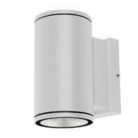 SAL Coogee 2 x 10w LED Wall Light Silver