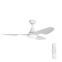 ThreeSixty Simplicity DC 45" LED Ceiling Fan White