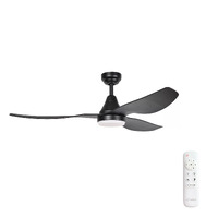 ThreeSixty Simplicity DC 52" LED Ceiling Fan Black