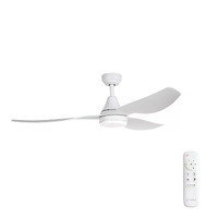 ThreeSixty Simplicity DC 52" LED Ceiling Fan White
