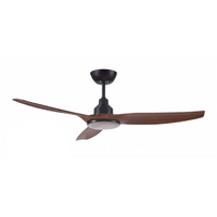Ventair Skyfan DC 1300 Ceiling Fan Teak with Light