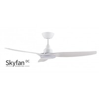 Ventair Skyfan DC 1300 Ceiling Fan White with Light