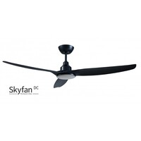 Ventair Skyfan DC 1500 Ceiling Fan Black with Light