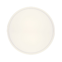 Telbix Sky 40cm 32W 3CCT Dimmable LED Oyster White