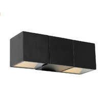 Cougar Solano Exterior Wall Light Black