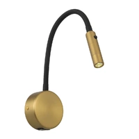 Telbix Solio Wall Light Antique Brass
