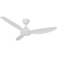 Calibo Sora 48" DC Ceiling Fan with Wall Control and Remote White