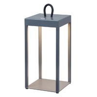 Telbix Sotra 3W LED Rechargeable Table Lamp Grey