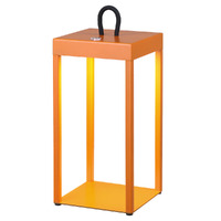 Telbix Sotra 3W LED Rechargeable Table Lamp Orange