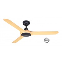 Ventair Spyda 1250 3-Blade Ceiling Fan Bamboo