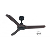 Ventair Spyda 1250 3-Blade Ceiling Fan Walnut