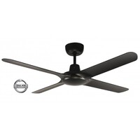 Ventair Sypda 1250 4-Blade Ceiling Fan Black