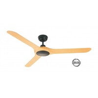 Ventair Spyda 1400 3-Blade Ceiling Fan Bamboo