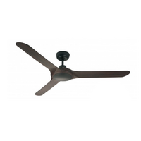 Ventair Spyda 1400 3-Blade Ceiling Fan Walnut