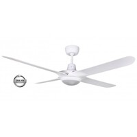 Ventair Spyda 1400 4-Blade Ceiling Fan White with Light