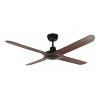 Ventair Sypda 1400 4-Blade Ceiling Fan Walnut