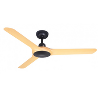 Ventair Spyda 1570 3-Blade Ceiling Fan Bamboo