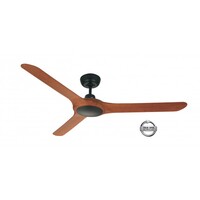 Ventair Spyda 1570 3-Blade Ceiling Fan Teak