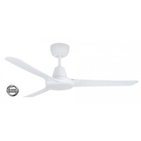 Ventair Spyda EC 50" 3 Blade LED Ceiling Fan White