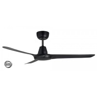 Ventair Spyda EC 56" 3 Blade Ceiling Fan Black