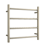 Thermorail SR25MBN Brushed Nickel Round Ladder Heated Towel Rail