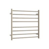 Thermorail SR33MBN Heated Towel Rail Brushed Nickel 750×700mm 240V