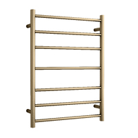 Thermorail SR44MBB Brushed Brass Round Ladder Heated Towel Rail