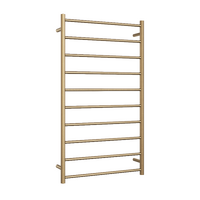 Thermorail SR69MBB Heated Towel Rail Brushed Brass 700×1200mm 240V