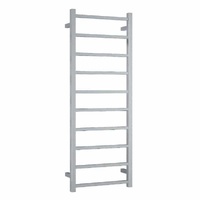 Thermorail SS19M Straight Square Polished Ladder Heated Towel Rail
