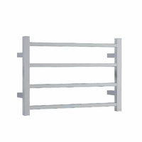 Thermorail SS40M Straight Square Polished Ladder Heated Towel Rail