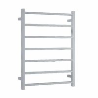Thermorail SS4412 12V Straight Square Polished Ladder Heated Towel Rail