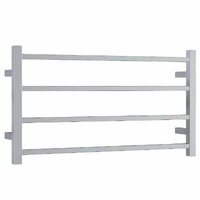 Thermorail SS81M Straight Square Polished Ladder Heated Towel Rail